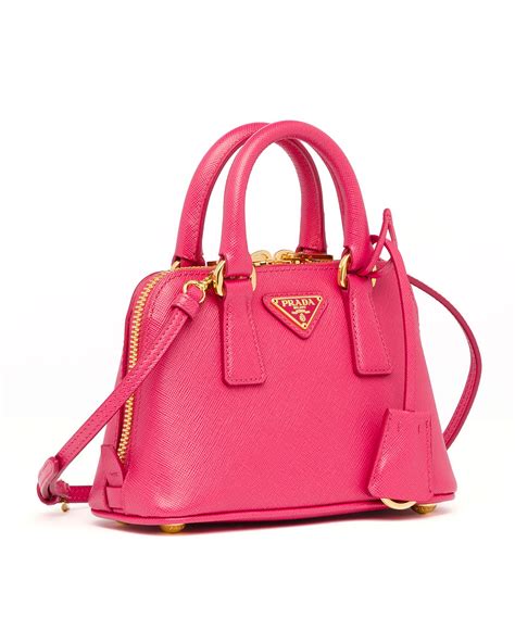 prada pink handbag|prada pink small bag.